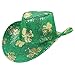 Sequin Cowboy Hat ST Patricks Day Hats Fashion Costume Hats Western Cowgirl Hat