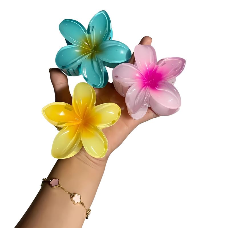 Pack of 3 Flower Design Clutches for Women and Girls | Elegant Floral Style Purses for Birthday, Wedding & Gifting | Medium Size Fashion Accessory
