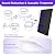 1 Pack Sound Proof Foam Panels for Walls, 48" x 24" x 2" Self-Adhesive Acoustic Panels, High Density Egg Crate Sound Dampening Panels for Recording Studio, Home Office