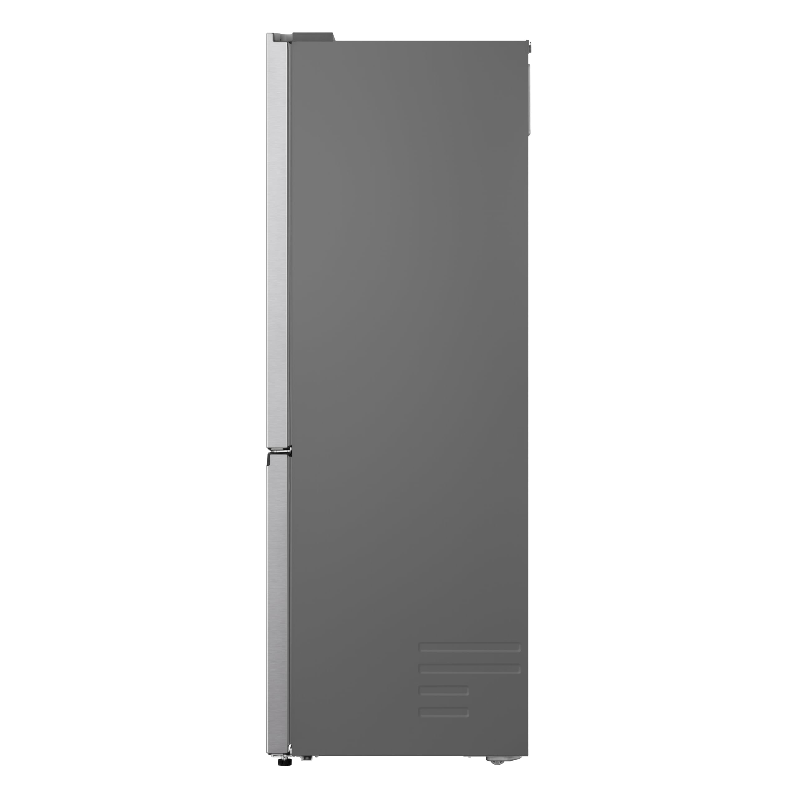 LG GBBSJ2CCPY Frigorifero Combinato Larghezza 60 cm Fit & Max, Classe C, Raffreddamento Ottimizzato con AI Saving, Total No Frost, Door e Linear Cooling, 375 L, Wi-Fi, Smart Inverter, Prime Silver