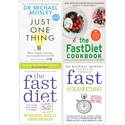 Dr Michael Mosley Collection 4 Books Set