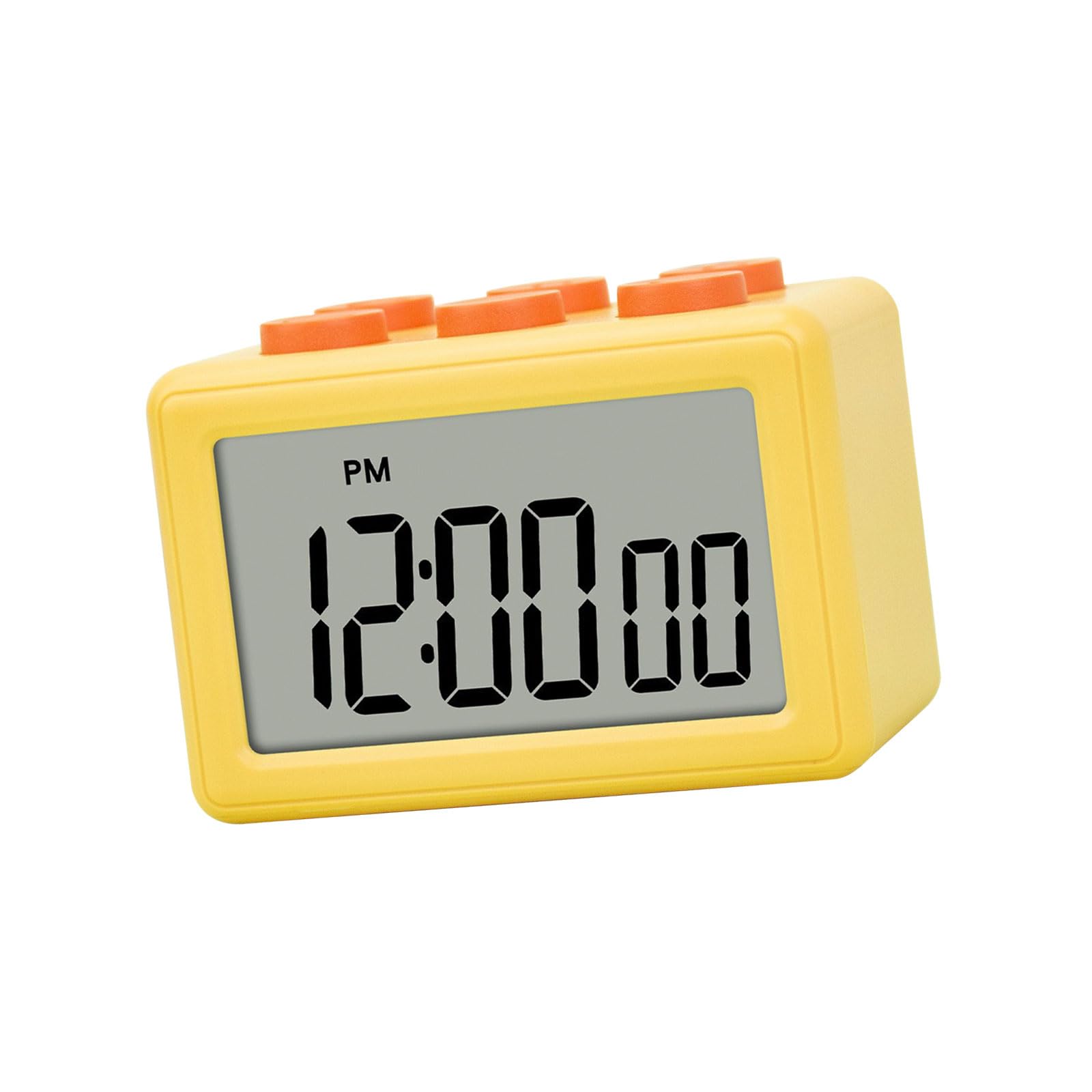 Triplicate Function Digital Clock Alarm Clock Compact ABS Substance High Accuracy Timing Ideal for Cooking Workouts Study Transportable Kitchen for Cooking
