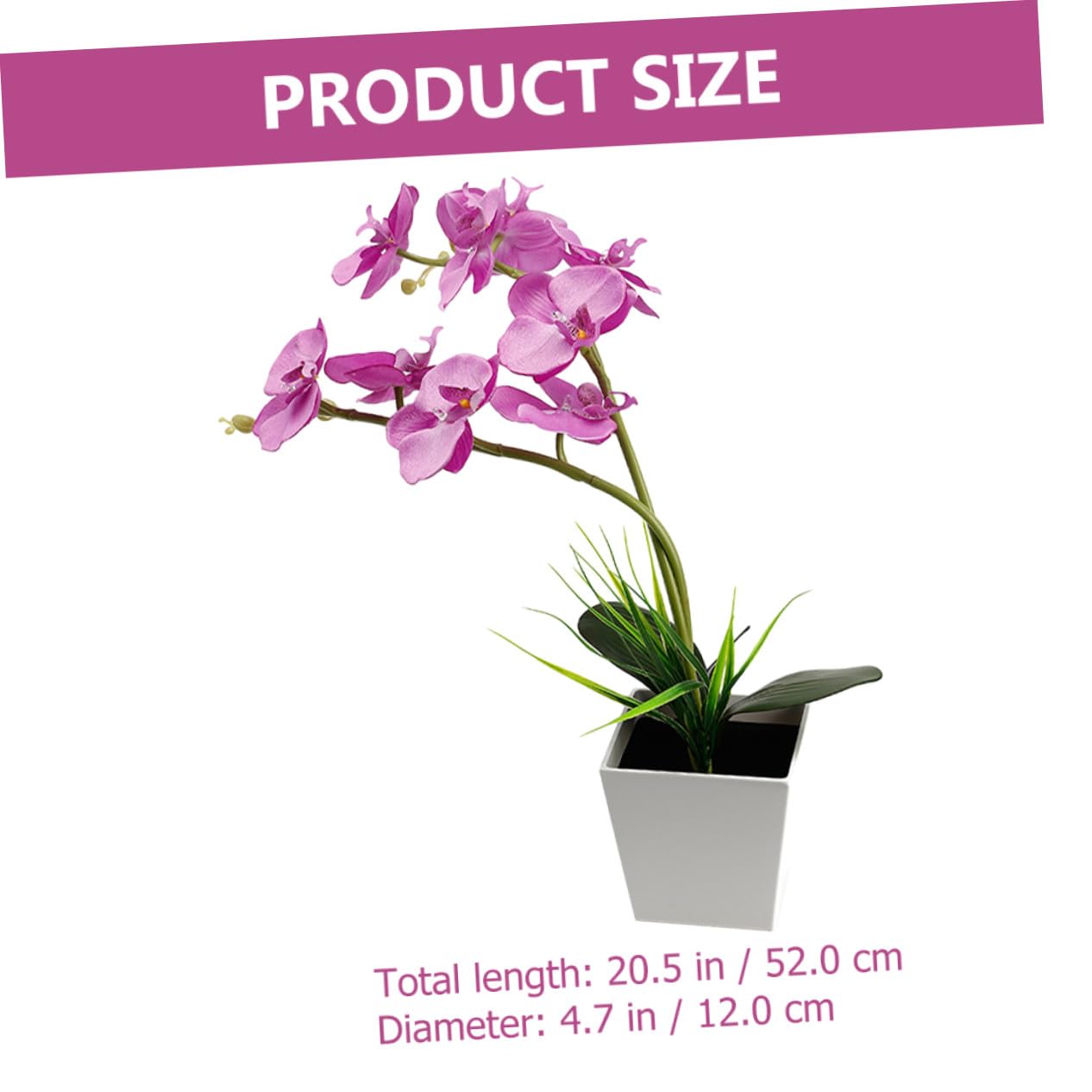 LED Orchideen Blumenlicht mit 9 LED Beads, Kreative Dekoleuchte