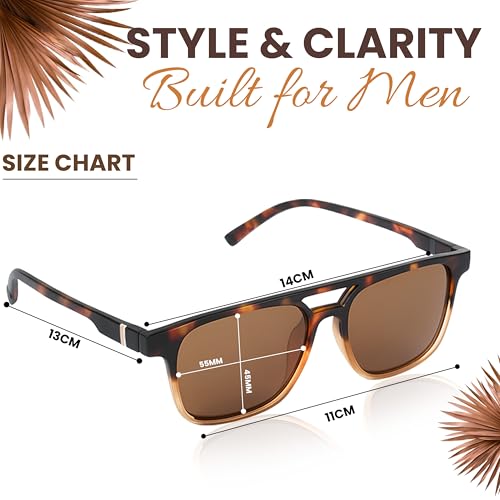 Image of SNDIA Polarized Sunglasses | Premium Frame for Men & Women | UV400 Protection for Driving, Outdoor Activity