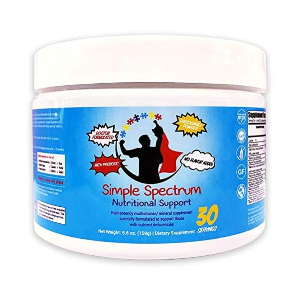 Simple-Spectrum-Vitamin-Supplement Simple Spectrum Vitamin Supplement, Nutritional Support, No Added Sugars or Artificial Ingredients