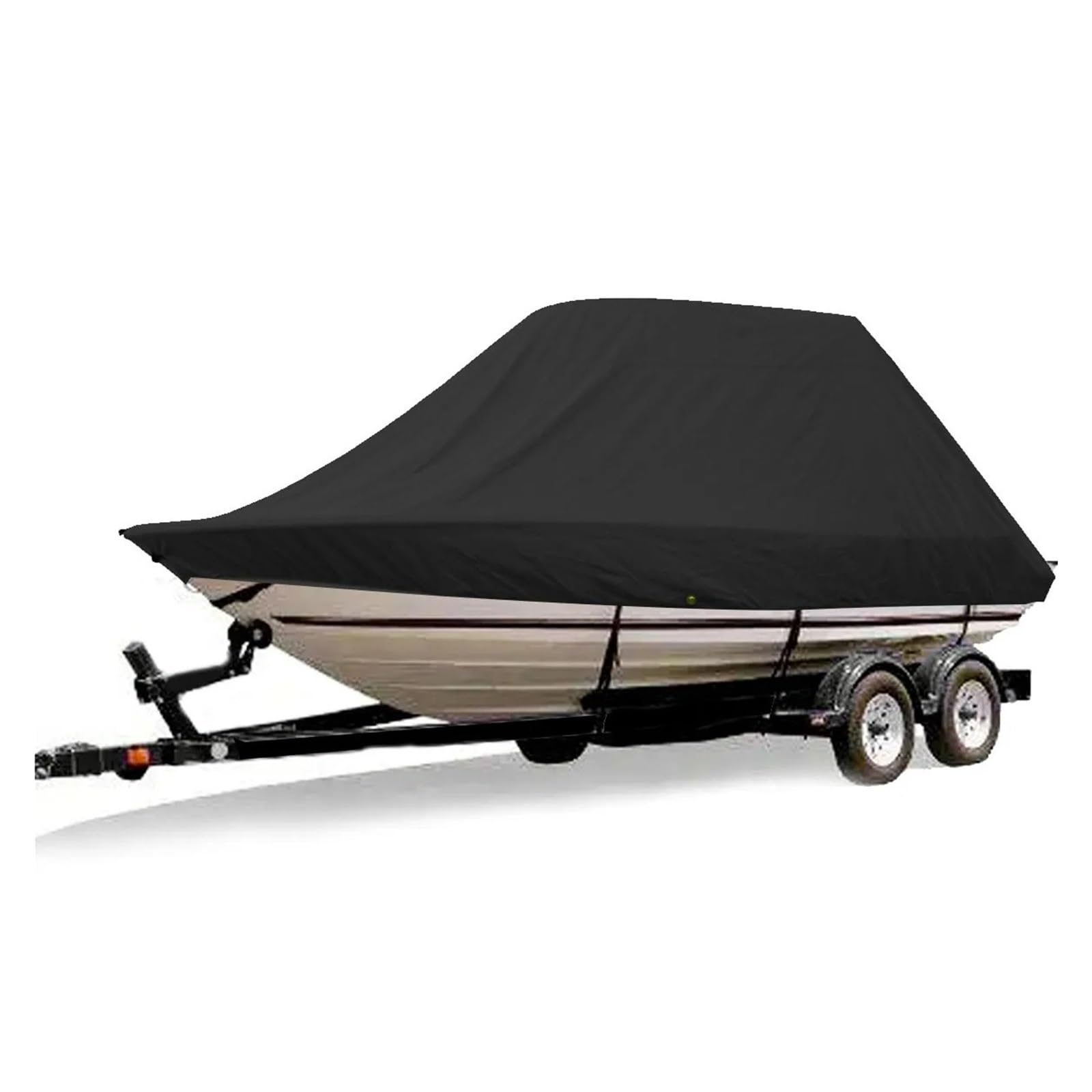 18-28ft 210D Copertura For Barca Da Crociera Resistente Acqua Marina Protezione Solare Protezione UV Pesce Sci V Copertura For Ormeggio Scafo Protezione Contro Tutte Intemperie(24-26FT)