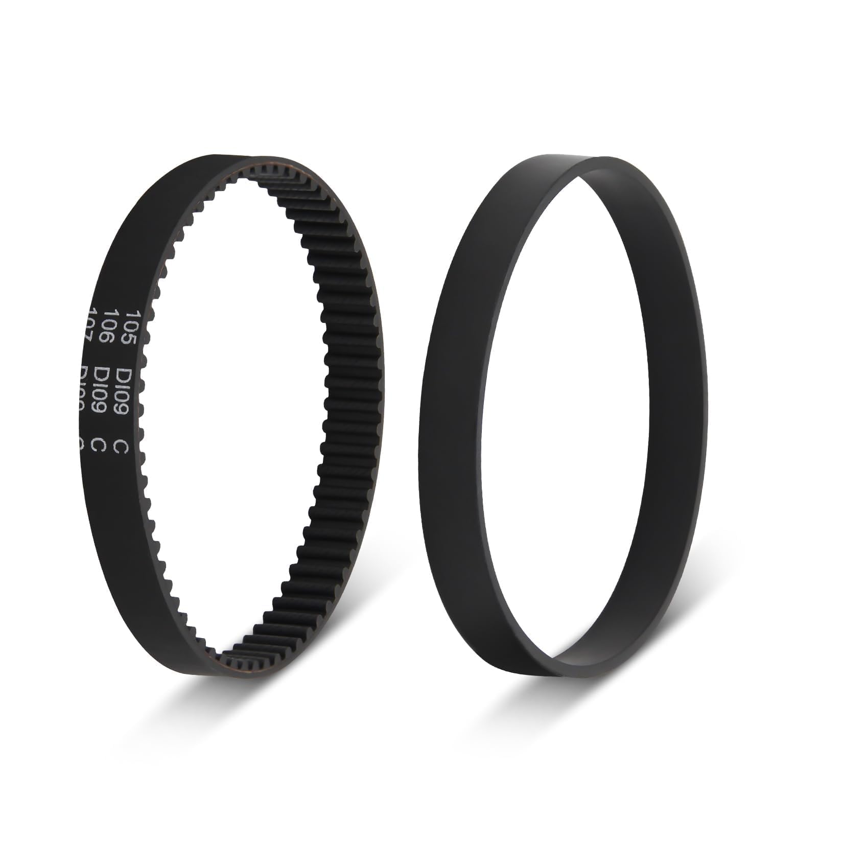 Laofudech 1601542 1601543 Belt Set for Bissell Proheat Belt Replacement DeepClean Carpet Cleaner 1887 8852 9585 Series