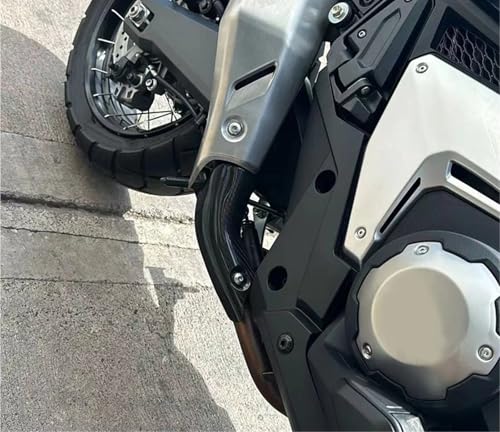 Protector térmico de escape para XADV750 con acabado premium 2