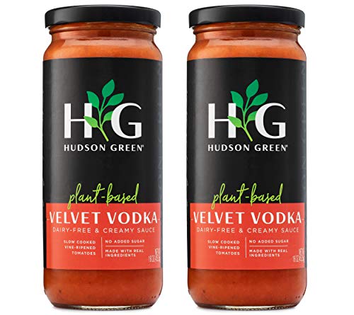 Plant-Based Velvet Vodka Pasta Sauce by Hudson Green | Vegan, Dairy-Free, No Sugar