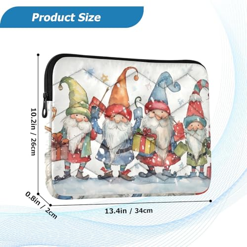 Funda para portátil 13-14 pulgadas impermeable con diseño de duendes miniatura 3