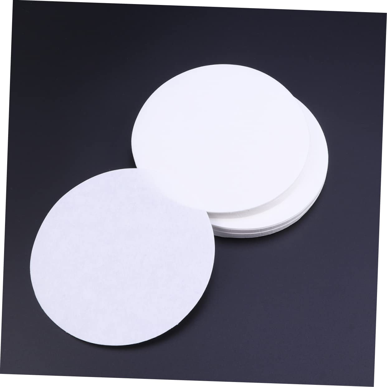 200piezas Papel De Filtro Cualitativo Diámetro Unidades Papel De Filtro De Caudal Medio Para Laboratorio Escolar y Experimentos De Filtración