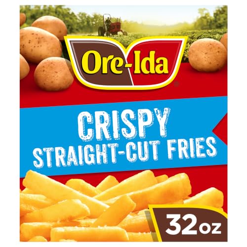 Ore-Ida Crispy Straight-Cut Frozen French Fries, 32 oz Bag