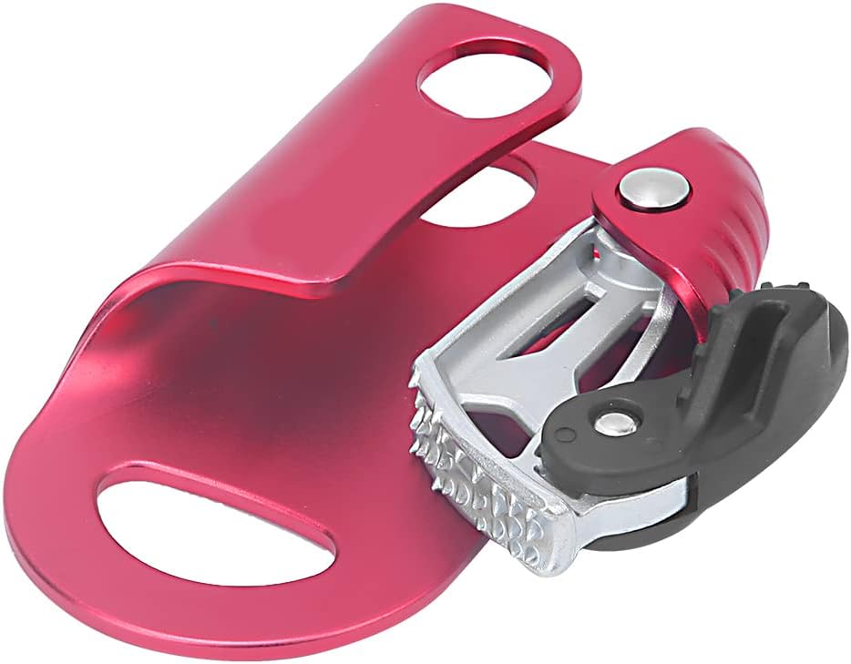 Acouto 7075 Aluminum Rock Climbing Ascender | Lightweight Nonslip Rope Clamp for Outdoor Adventures