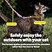 PetSafe Come With Me Kitty Cat Harness & Bungee Leash - Comfortable Cat Harness with Lightweight Bungee Leash for Outdoor Fun - More Secure Walks - Medium - Dusty Rose