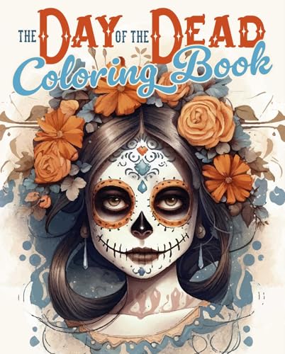 The Day of the Dead Coloring Book (Sirius Creative Coloring)
