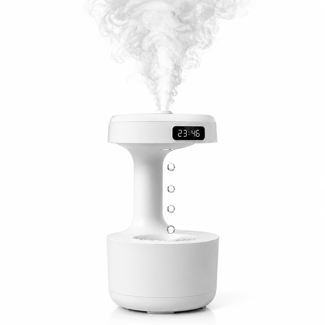 Anti Gravity Humidifier | 𝟏 𝐘𝐞𝐚𝐫 𝐖𝐚𝐫𝐫𝐚𝐧𝐭𝐲 | Floating Water Drop Effect | Cool Mist Humidifier for AC Rooms, Bedroom & Home Decor-image-8