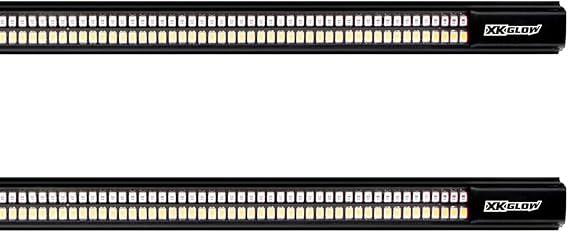 XKGLOW 2pc 60 Running Board Light Kit