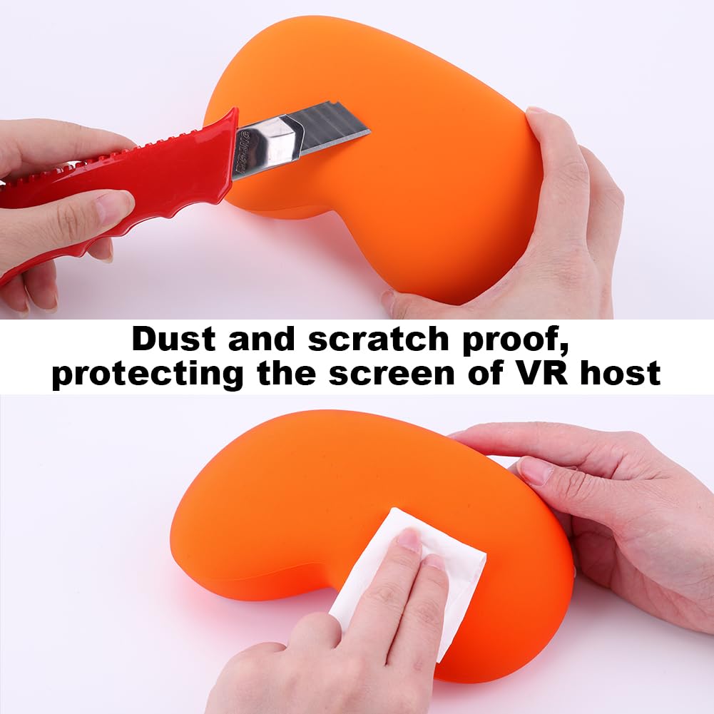 ★VRヘッドセット Vision Pro 保護カバー 滑り止め 傷つけ防止 Amazon | Apple Vision Pro用シリコン/TPU保護カバー スリム