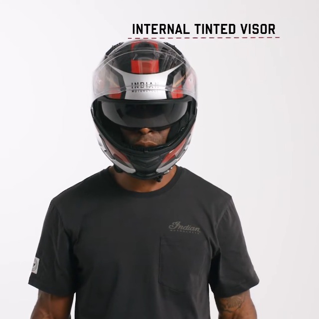 Amazon.com: Indian Motorcycle Modular Freeway Helmet, Multicolor, Flip-up  Shield, Anti-Scratch, Anti-Fog - 2864650 : Automotive