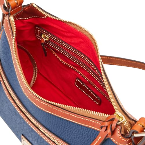Dooney & Bourke Crossbody Bags for Women, Presley Pebble Grain Leather Crossbody Handbag with Adjustable Shoulder Strap3