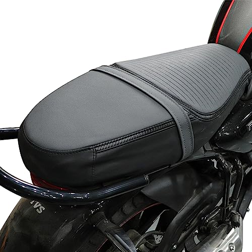 Image of TVS Seat Cover for Sweat Free Comfortable Riding| Nylon Thread Stitching for Strength| Bike Riding Accessories|Heat & UV Ray Protection|Enhanced Tear Resistance