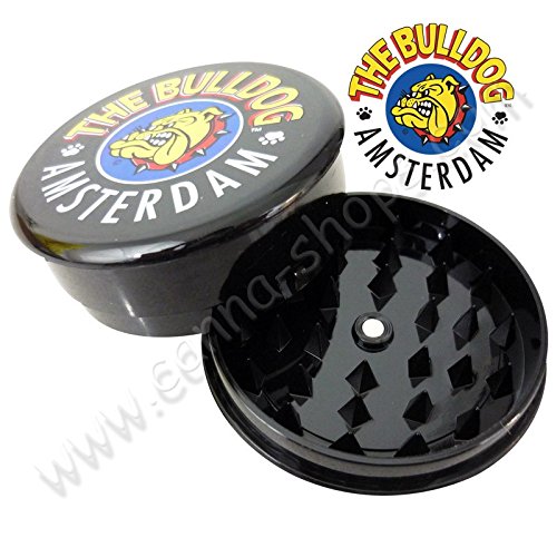 The Bulldog Amsterdam Grinder Noir 3 Parties