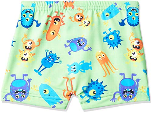 Sunga Monstros, Tip Top, Meninos, Verde (Verde Claro), 3T