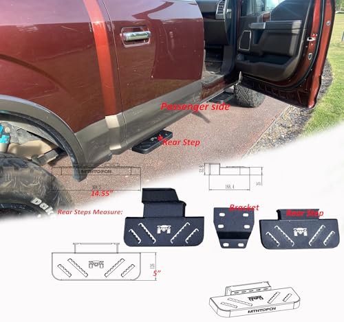 Estribos Laterales para Ford F150 y F250 2015-2026 miniatura 3