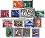 Estampado Prophila Collection Suiza 566-579 (completo) Vintage 1952 completamente sellado 1952 Noticias, Mariposas y (Sellos para coleccionistas)
