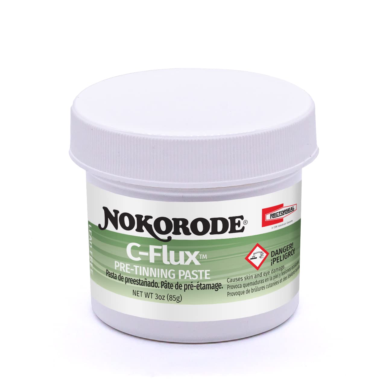 RectorSeal Nokorode 74026 Pre-Tinning Paste, Cleans, Fluxes, and