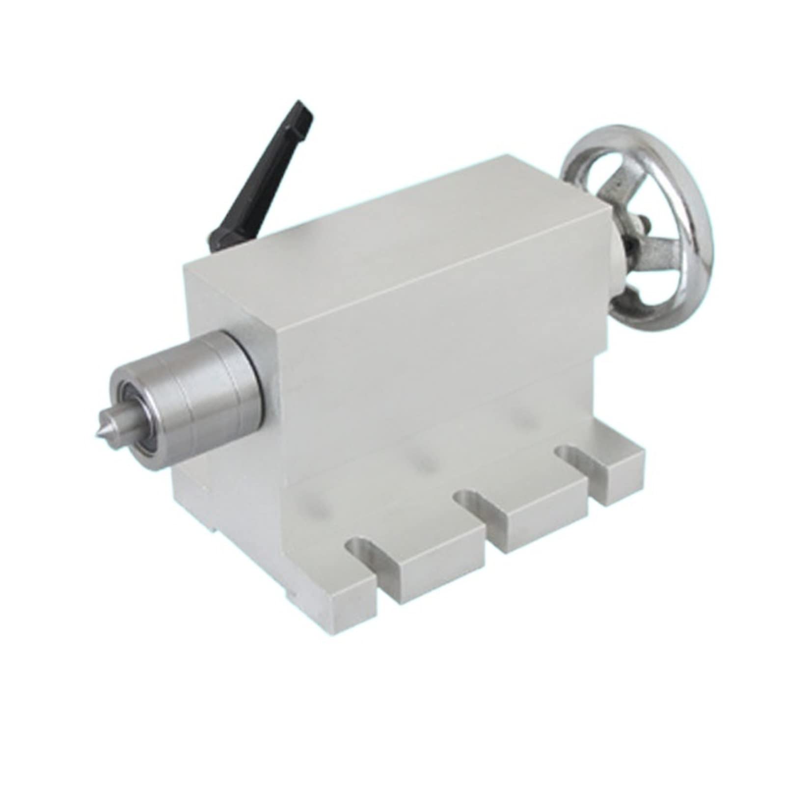 Cfwwsaq Xzz0010 Stepper Motor, Center Height 65Mm Movable Cnc Tailstock Telescopic Stroke 50Mm For 4 Axis Mt2 Rotary Axis Wood Router Engraving Machine(Xzz0010)