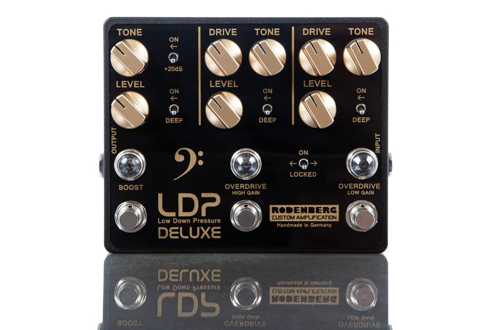 新品 未使用 RODENBERG LDP DELUXE LOW DOWN LDP DELUXE für Bass Low/High Gain Overdrive Boost LOW DOWN