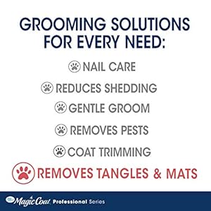 Four Paws Magic Coat Professional Series Grooming Brushes for Dogs  Cats L Trimmers Nail Clippers  Brushes Dog  Cat  Cucciolini Doodles Four paws magic coat professional series grooming brushes for dogs  cats l trimmers nail clippers  brushes dog  cat   cucciolini doodles