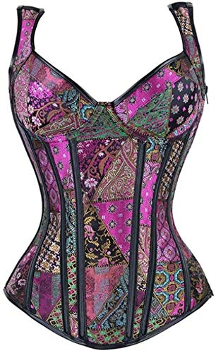 HLWAWA Corset Ladies Corsets Lace Sexy,Corsets Waist Trainer for Weight Loss-Women- Girdle Waist Trainer Corsets Hourglass for women waist weight loss vest corset Colour:White