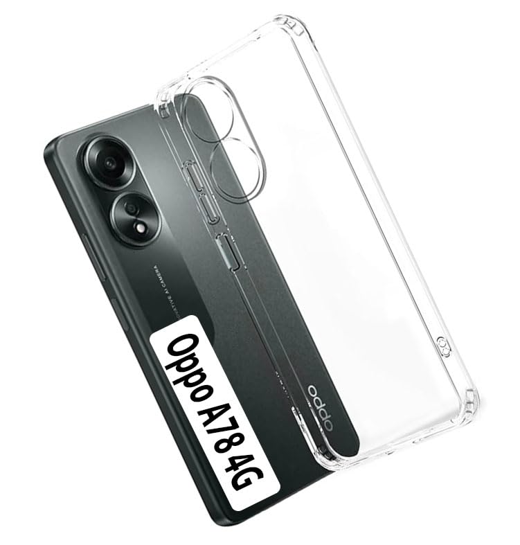 COBERTA Back Cover for Oppo A78 4G Back Cover Case - Clear Transparent (B0CV5DZKQF) Amazon Price History, Amazon Price Tracker