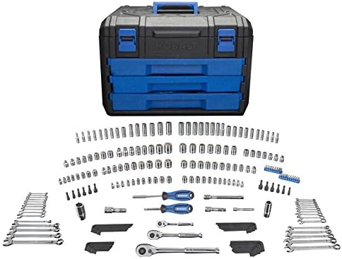 Kobalt 227-Piece Standard/Metric Mechanics Tool Set with Case 86756