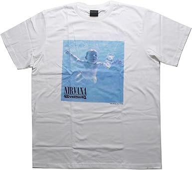 NIRVANA Tシャツ 水中の赤ちゃんデザイン