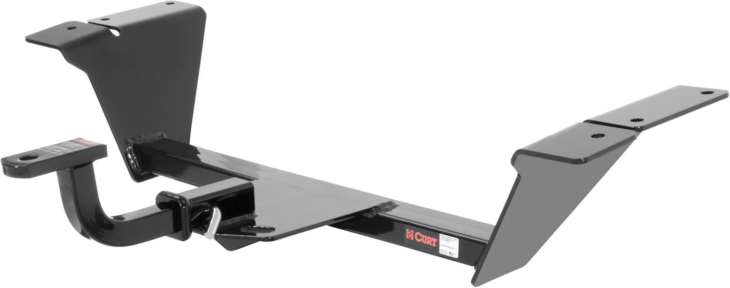 CURT Manufacturing 111173 Class 1 Trailer Hitch with Old-Style Ball Mount, Pin and Clip