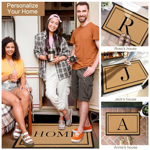 STINI-Housewarming-Gifts-New-Home-Personalized-Birthday-Gift-for-Women-Mom-Couple-Housewarming-Hostess-Gift-Ideas-20-X-32-Monogram-L-Coco-Coir-Welcome-Customizable-Indoor-Entrance-Front-Door-Mat STINI Housewarming Gifts New Home Personalized Birthday Gift for Women Mom Couple Housewarming Hostess Gift Ideas 20 X 32 Monogram L Coco Coir Welcome Customizable Indoor Entrance Front Door Mat