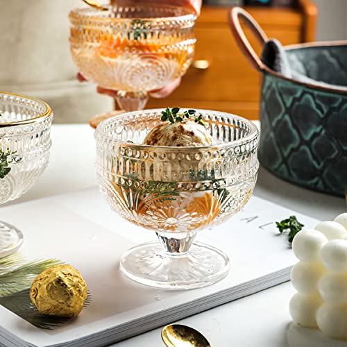 Kingrol 6 Pack Glass Dessert Bowls thumb #3