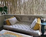 [page_title]-Home of Wool Tufted Daybed Mattress/All-Natural Couch Cushion/Any Size on Request - 100% Wool Piped Edges