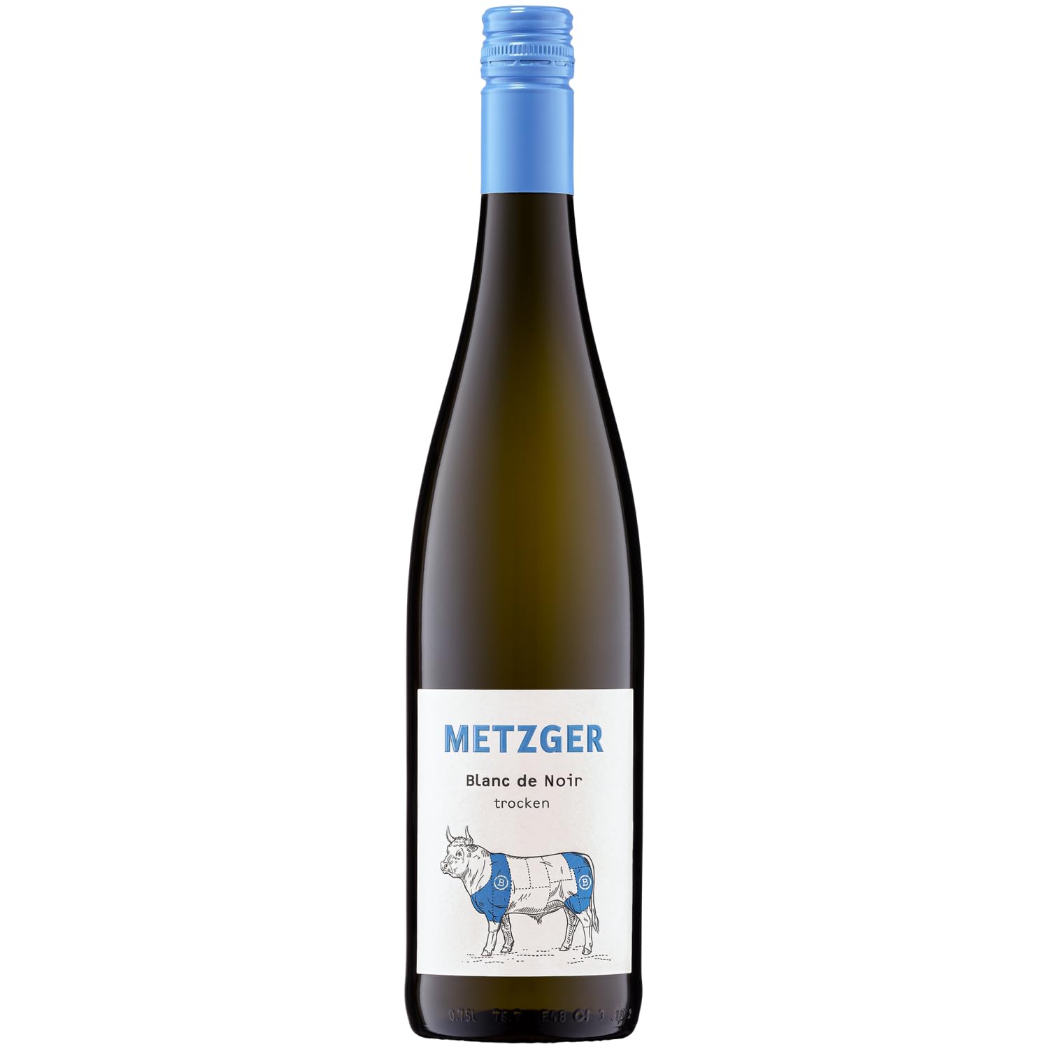 Weingut Uli Metzger Blanc de Noir trocken Weißwein weiss Deutschland inkl. FeinWert E-Book (1 x 0,75l)