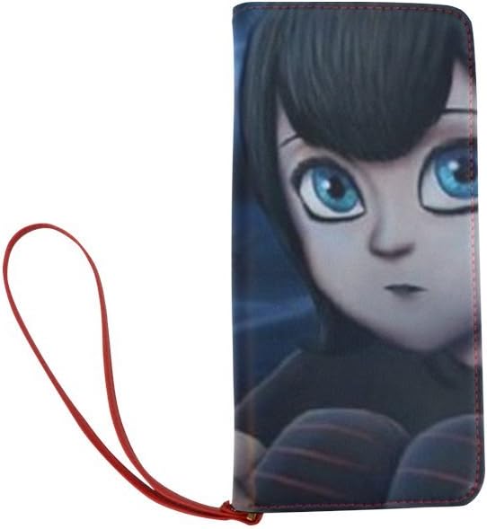 Custom Hotel Transylvania Mavis2 Custom Women's Clutch Wallet Novelty Purse Red