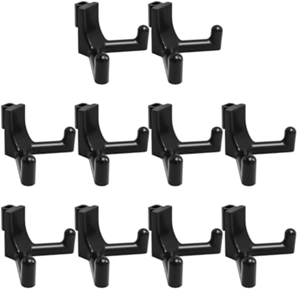 YUETTYY 5/10 PCS Sturdy Tool Hooks, Robust and Reliable PlasticTool Hooks for Lifetime Shed Models for Vertical Siding (10 PCS)