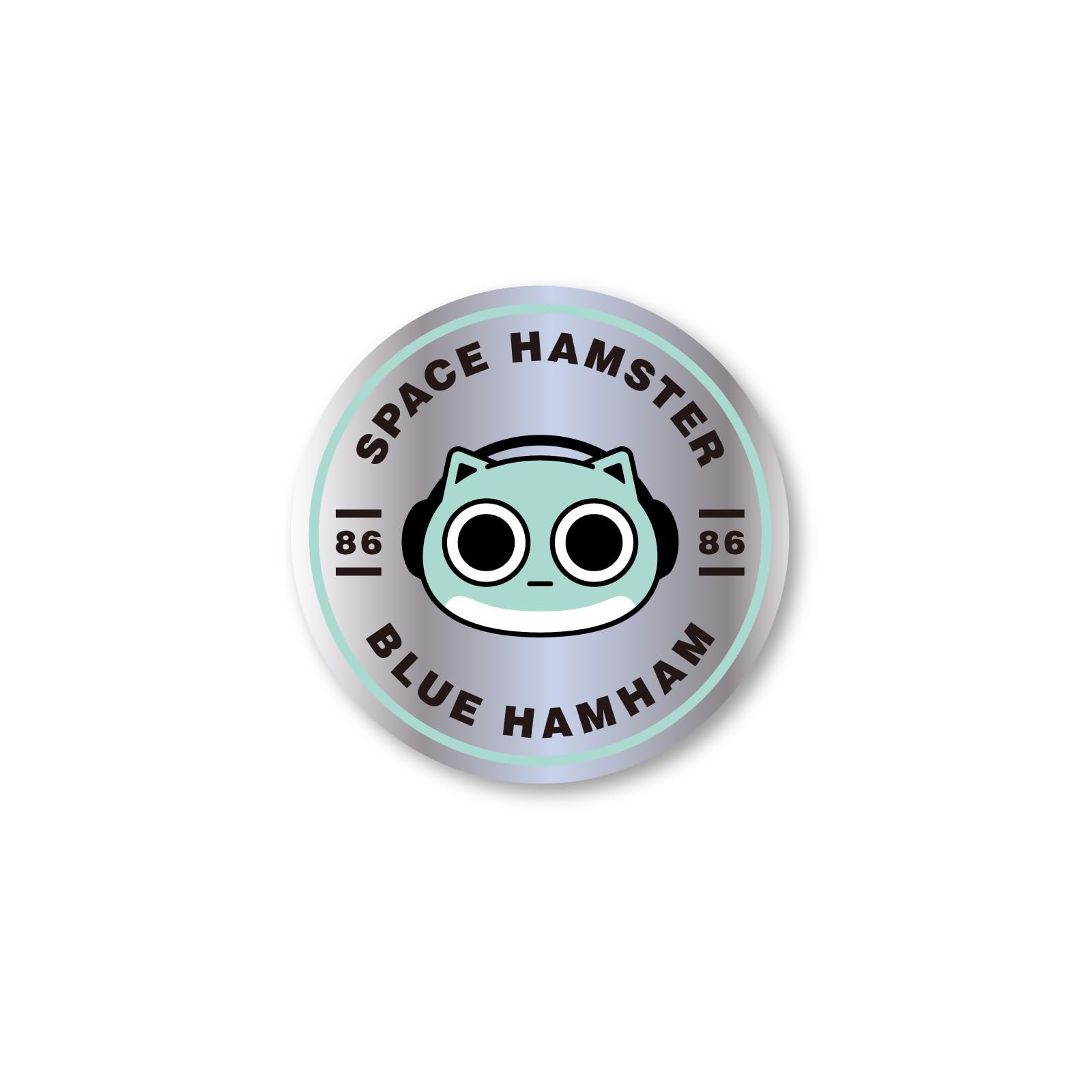 Amazon.co.jp: BLUE HAMHAM 8686/ホログラムステッカー キャラクター
