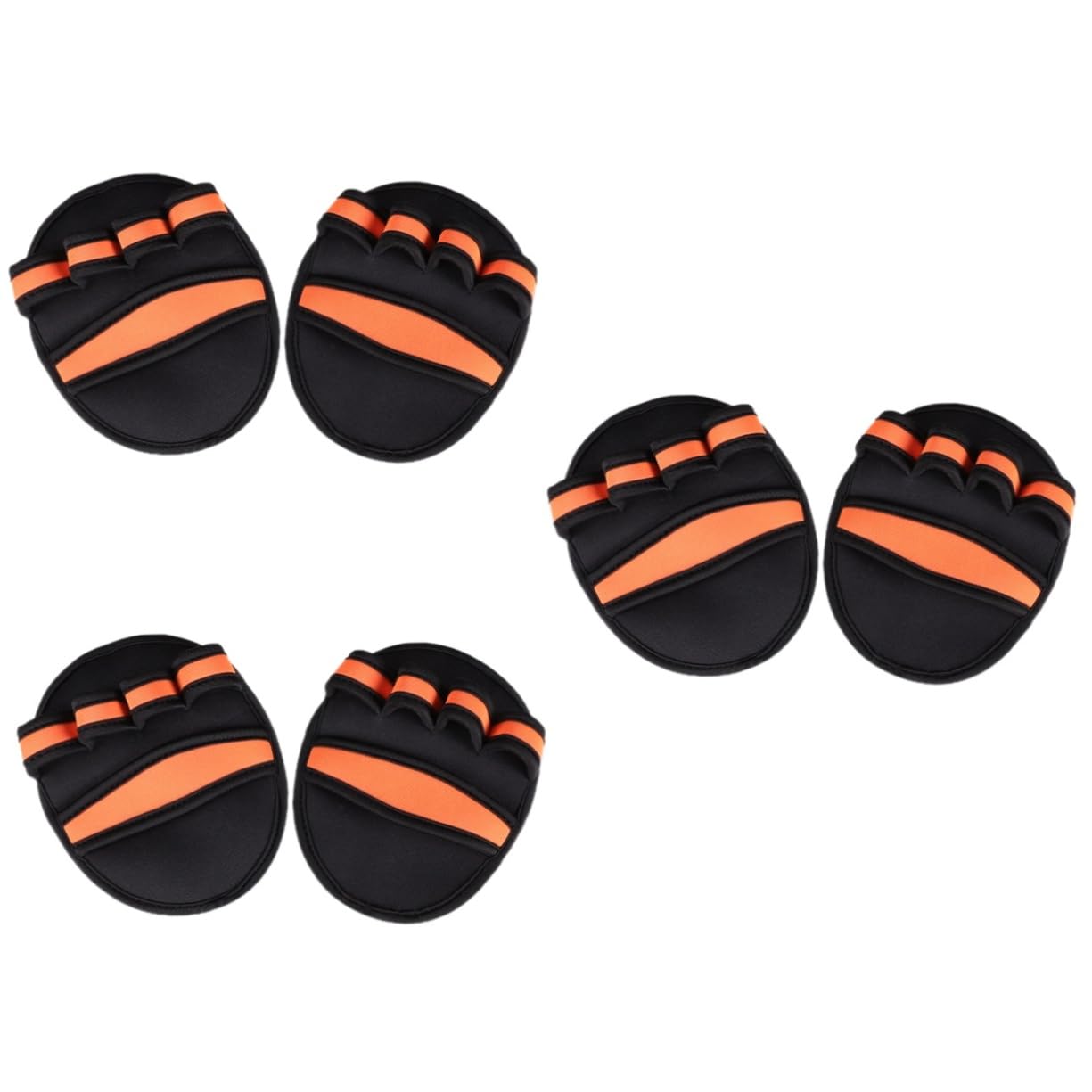 BESPORTBLE 3pares Guantes De Levantamiento Transpirables Antideslizantes para Gimnasio Protección Cómoda para Entrenamiento Intenso Agarre Óptimo y Diseño Innovador para Manos Secas