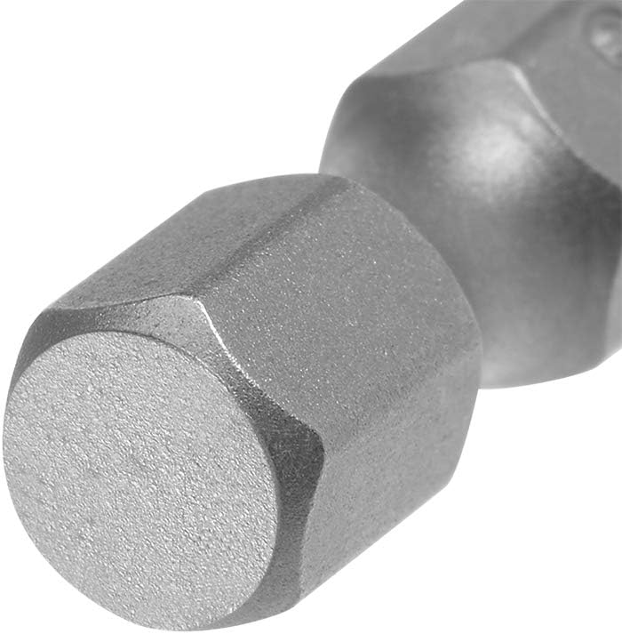 uxcell 10pcs 75mm Long 1/4" Hex Shank H4 Hex Screwdriver Bits S2 High Alloy Steel, H1/4*75*H4 10Pcs - Image 5
