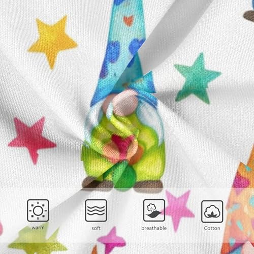 Toddler Girls Underwear 2t Cotton Panties Little Girl Durable Underpants Briefs Gnomes Stars Cute3