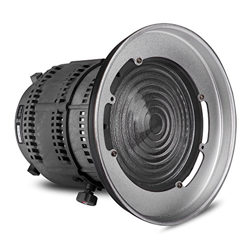 Aputure Fresnel Mount with Adjustable Lens Light-Shaping Tool for Aputure Light Storm COB 120T 120D and other Bowens Mount Lights - 12 to 42° Beam Angle 14000lux@0.5M to 67000lux@0.5M