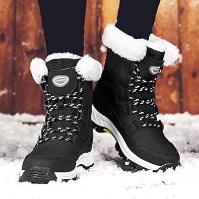 Women's snow boots, warm lined winter boots, outdoor Women's snow boots, warm lined winter boots, outdoor